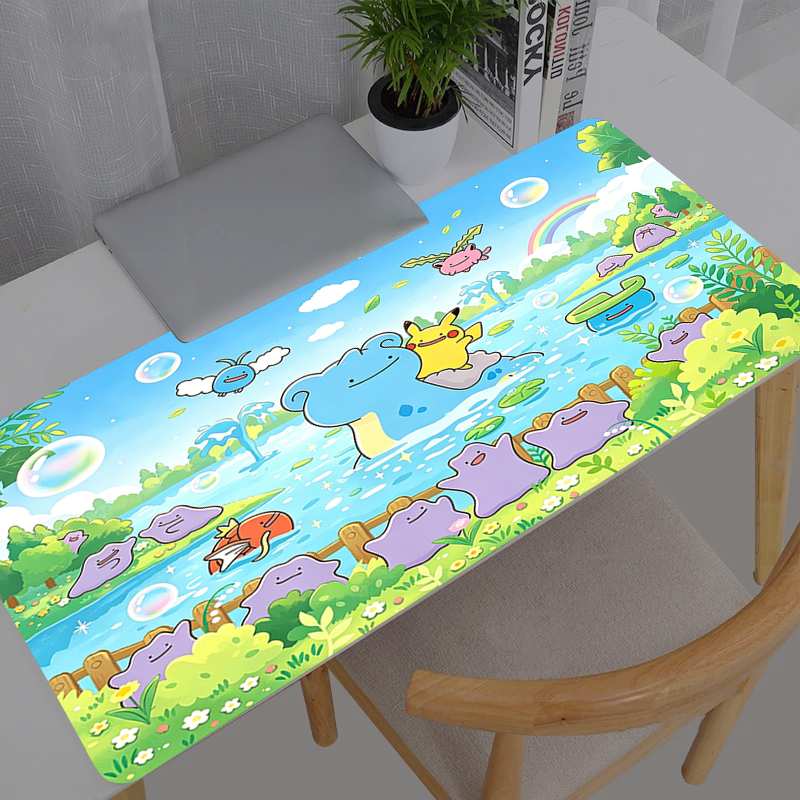 Gaming Keyboard En Mouse - Mouse Pad Pokemon Pikachu Anime Durable