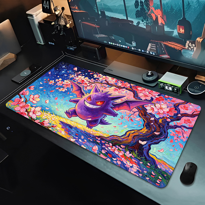 Gaming Keyboard En Mouse - Mouse Pad sakura Gengar Gaming Accessories