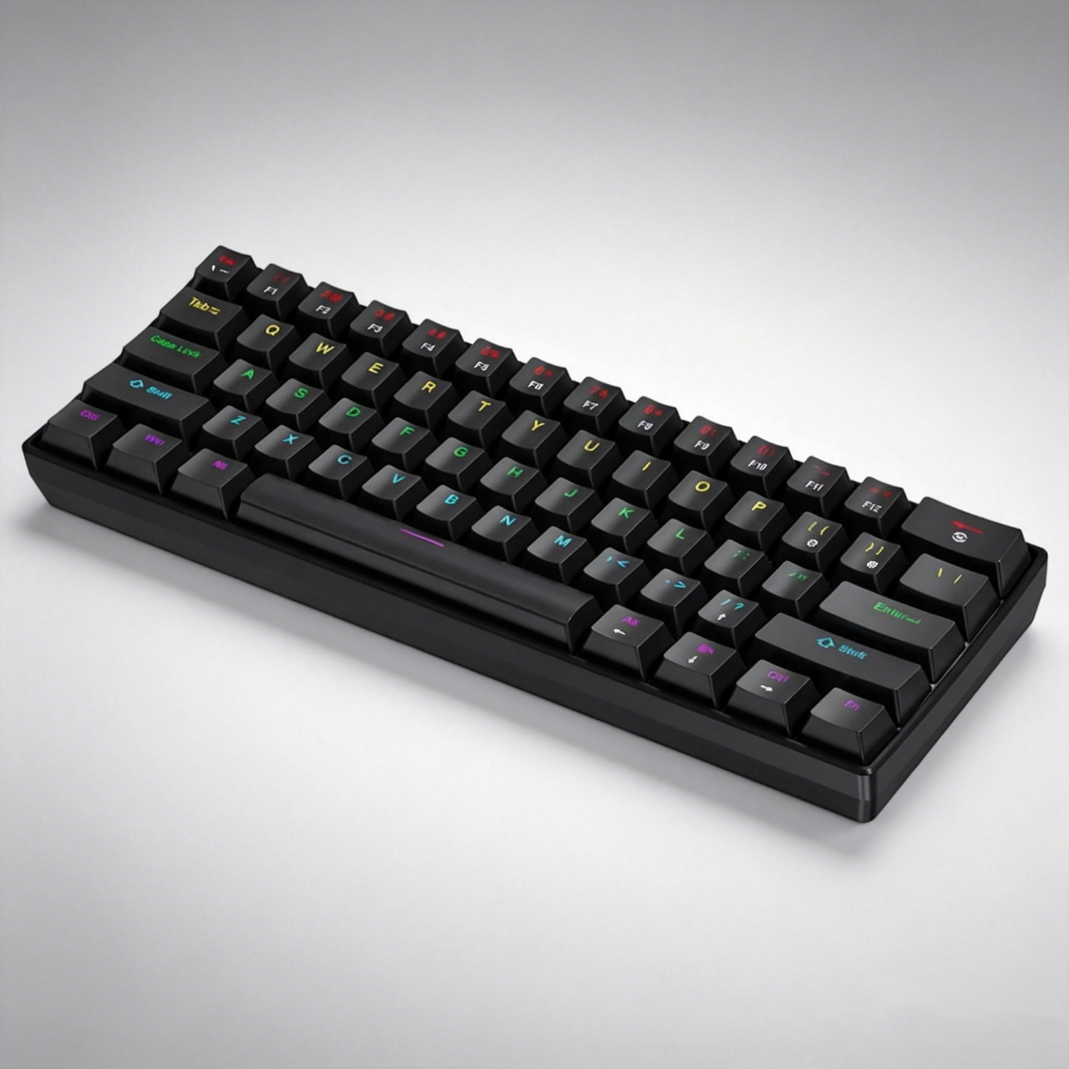 Gaming Keyboard Non Mechanical - K61 Wired Mechanical Gaming Keyboard, 60%