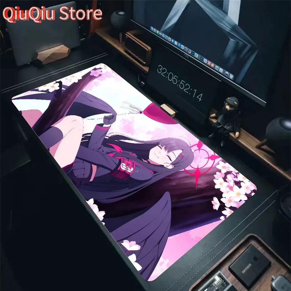 Gaming Keyboard Blue - Ichika Blue Archive Mousepad Mouse Mat