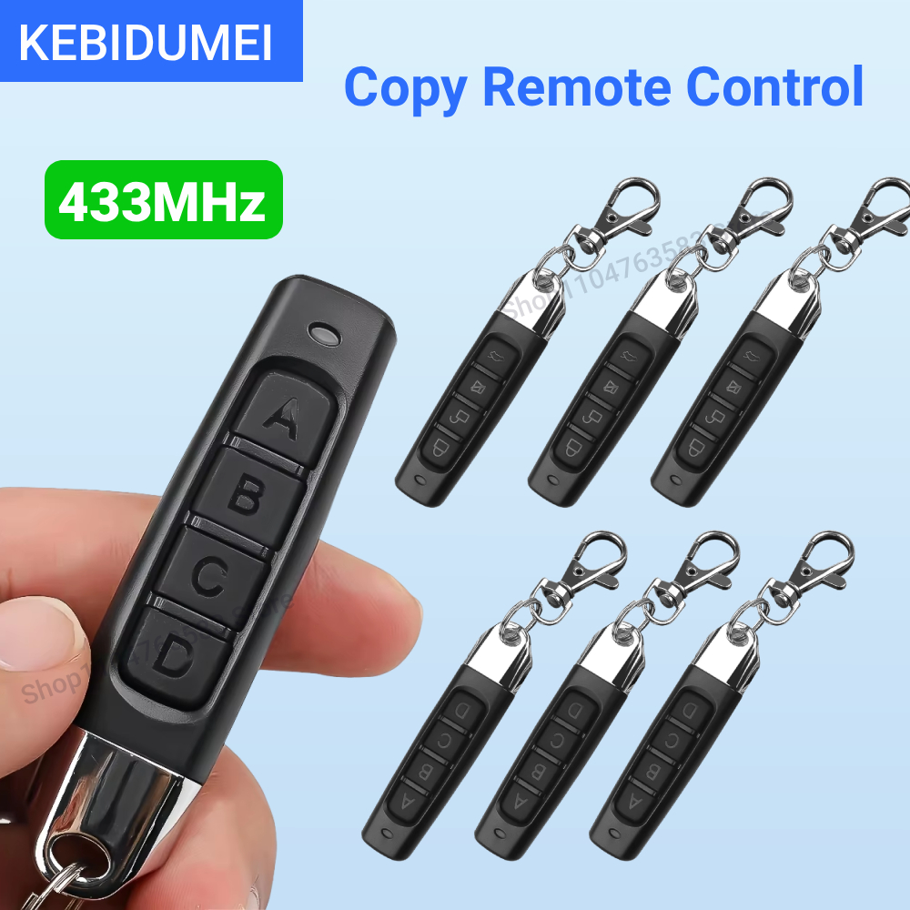 Switch Opener Tool - KEBIDUMEI 433MHZ Auto Copy Remote Control