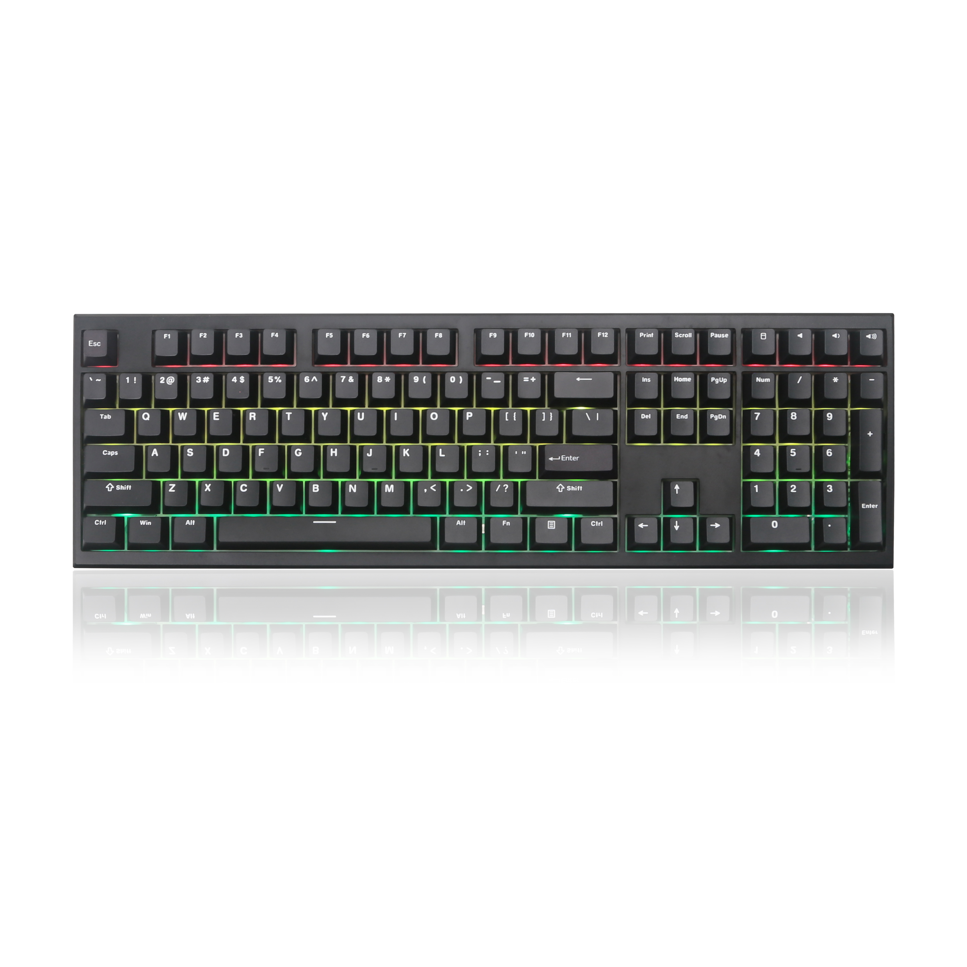Gaming Keyboard Hot Swappable - GMK108 Gaming Mechanical Keyboard RGB Backlight
