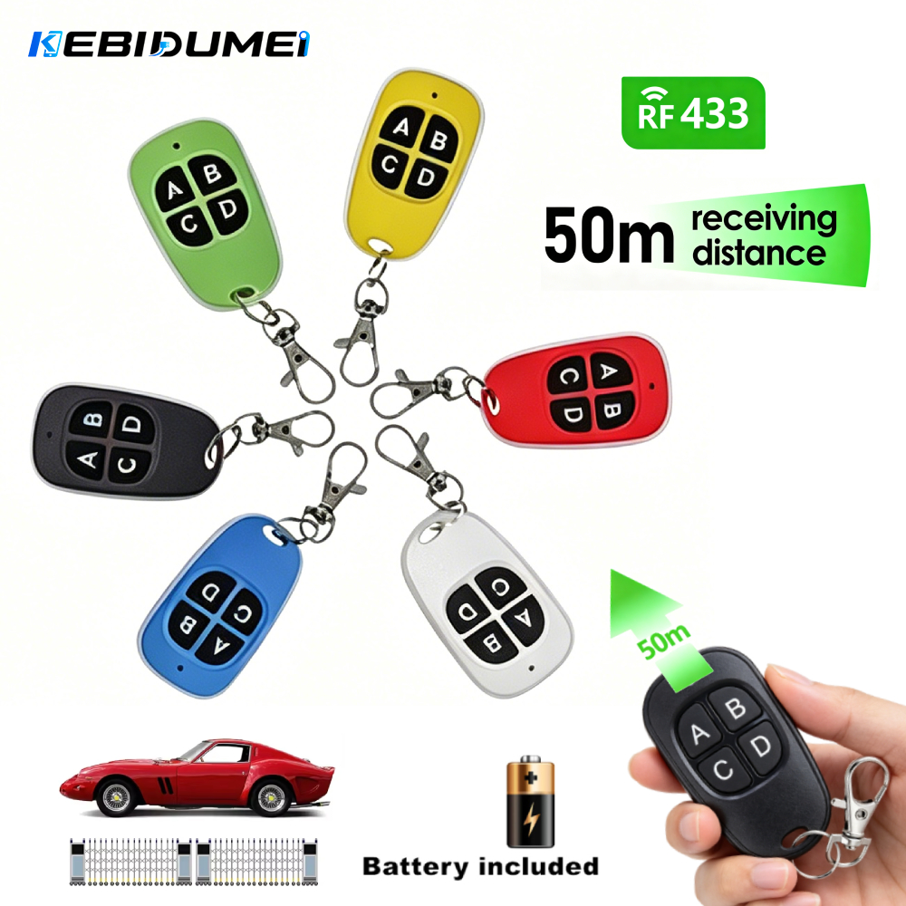 Switch Opener Tool - KEBIDUMEI 433MHz Remote Control Garage Door