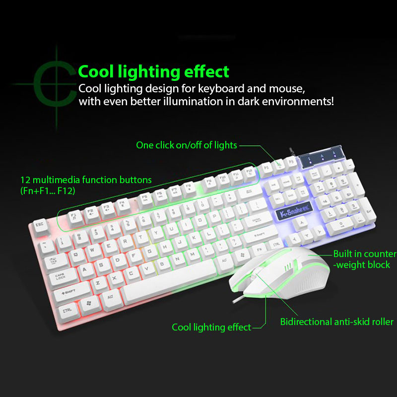 KM320 Keyboard And Mouse Set W - Gaming Keyboard Mouse Combo incelemesi ve fiyatı