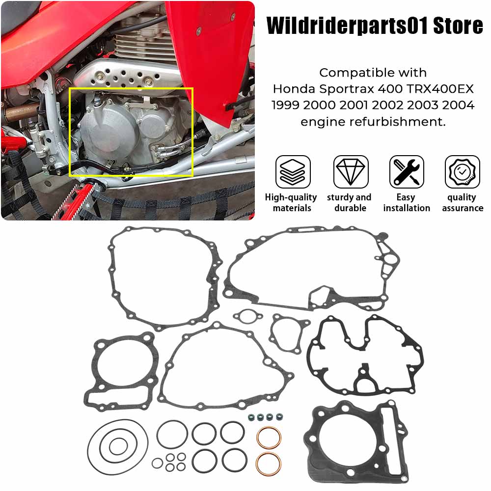 For Honda Sportrax 400 TRX400E - Gasket Mount Kit incelemesi ve fiyatı