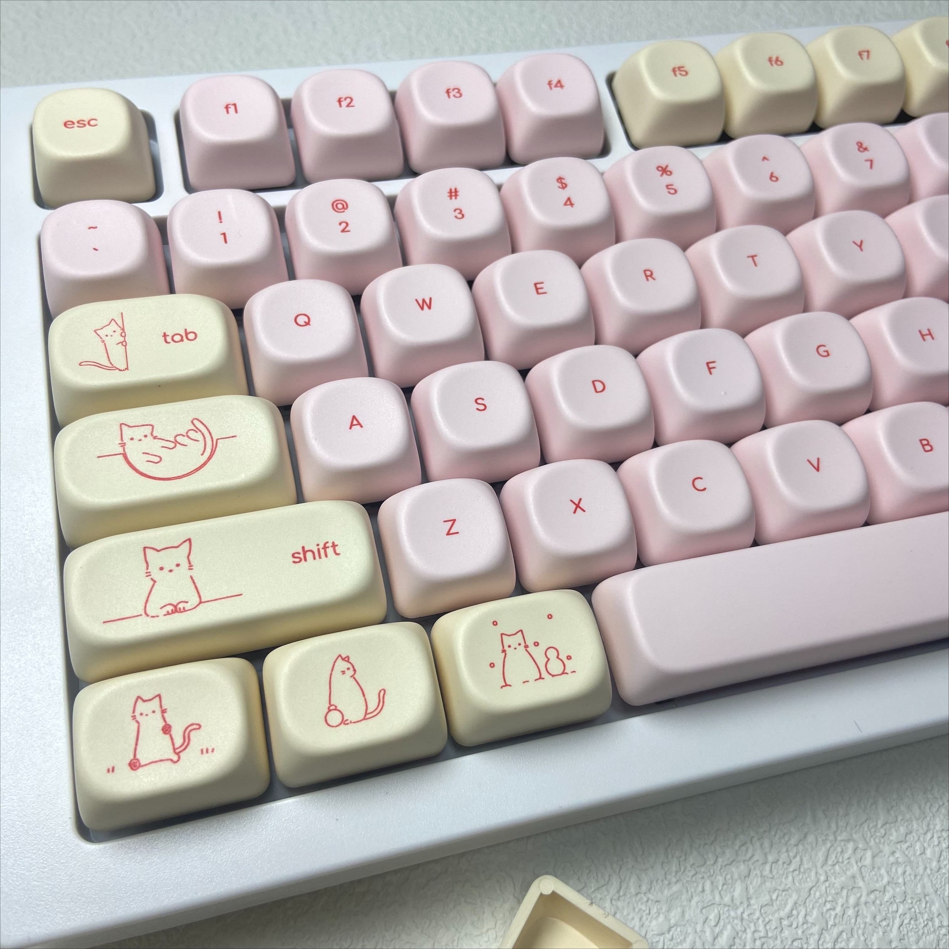 Pink Busy Cat Minimalist Small - Gaming Keyboard Mini incelemesi ve fiyatı