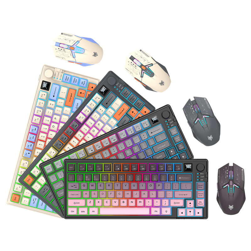 New Dual-Mode 80 Keys Wireless - Gaming Keyboard Mouse Set incelemesi ve fiyatı