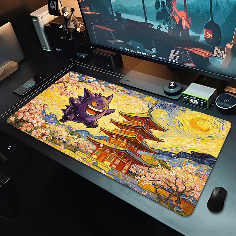 Anime Mouse Pad Pokemon Gengar - Gaming Keyboard En Mouse incelemesi ve fiyatı