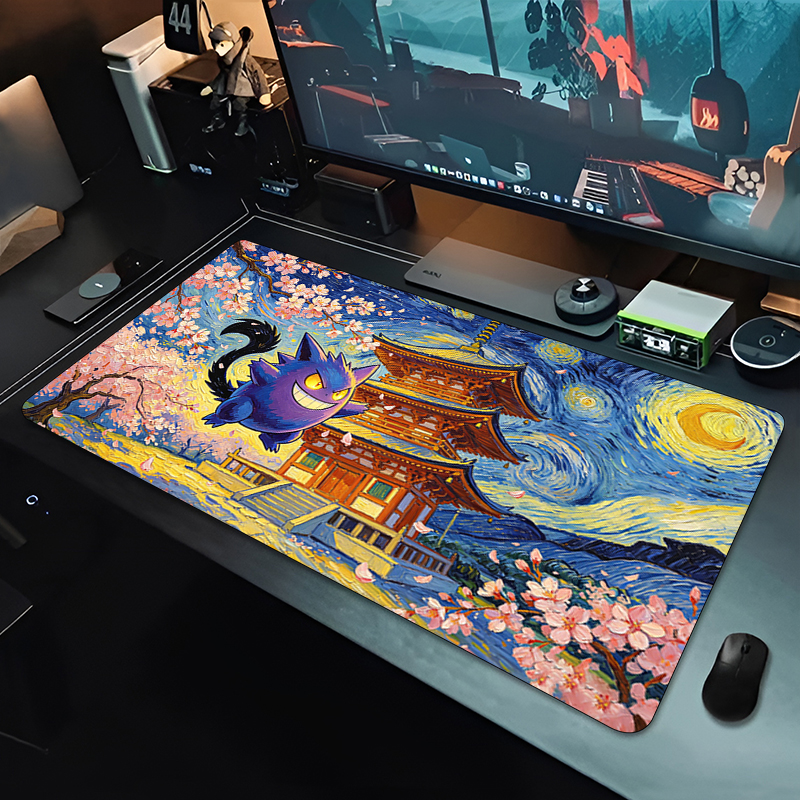 Anime Mouse Pad Pokemon Gengar - Gaming Keyboard En Mouse incelemesi ve fiyatı