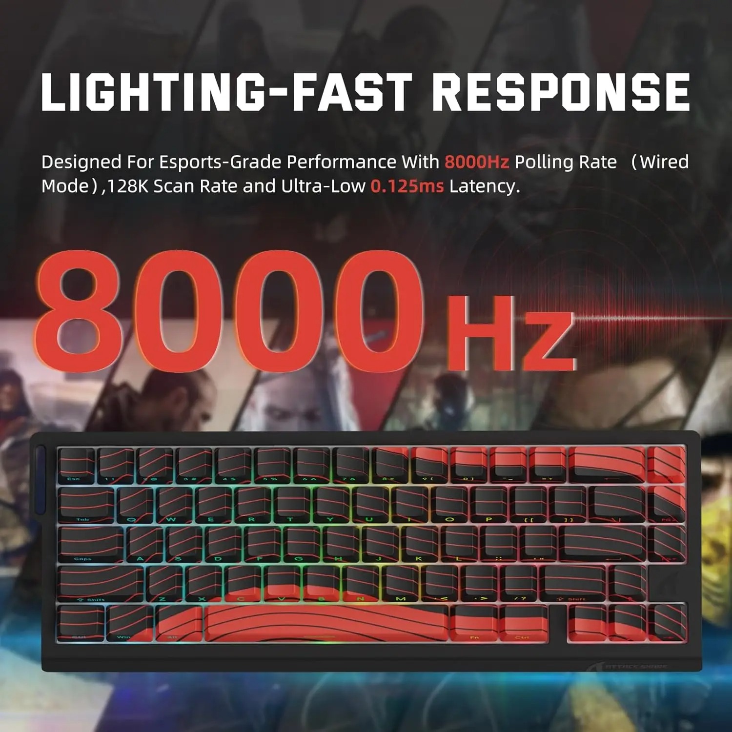 ATTACK SHARK X68 PRO HE Wirele - Gaming Keyboard Hot Swappable incelemesi ve fiyatı