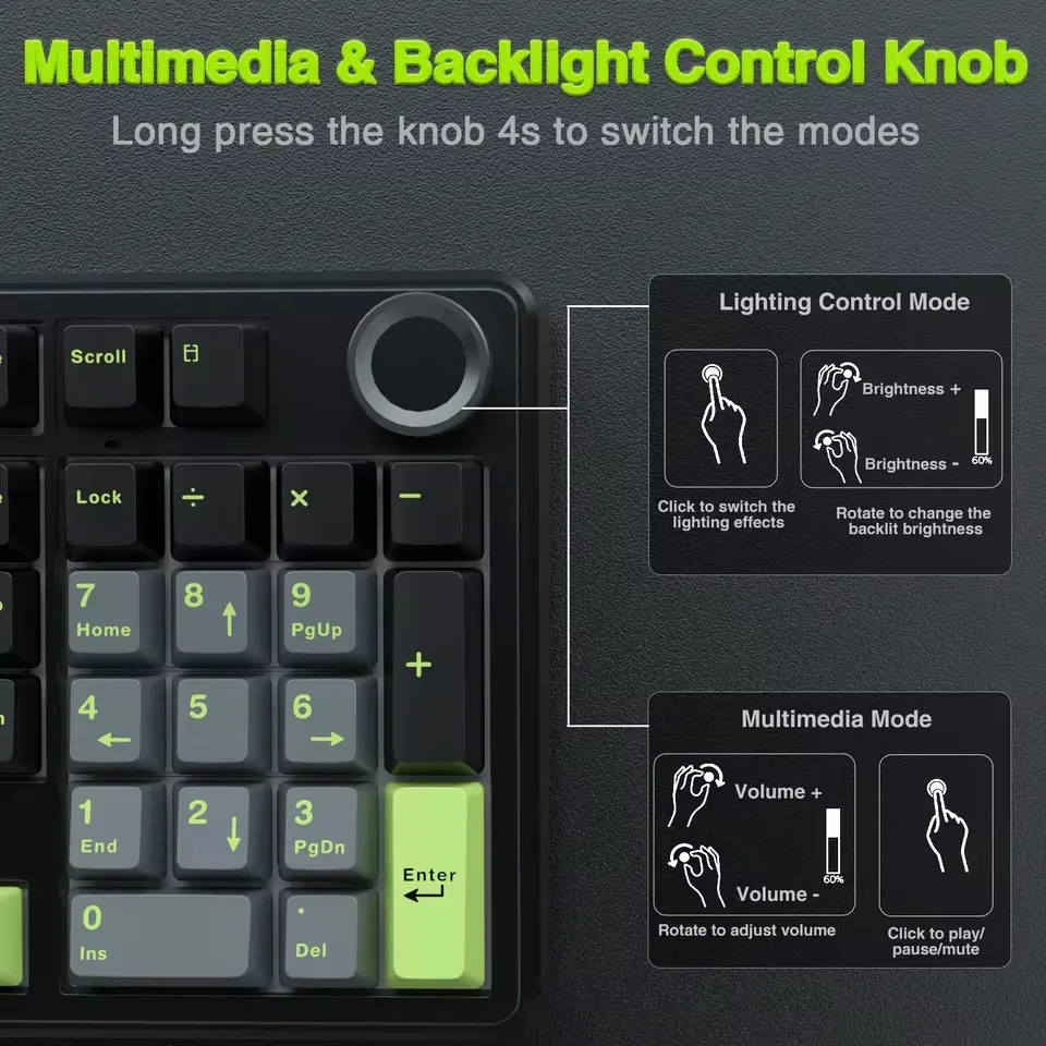 AULA F99PRO Gaming Mechanical  - Gaming Keyboard Hot Swappable incelemesi ve fiyatı