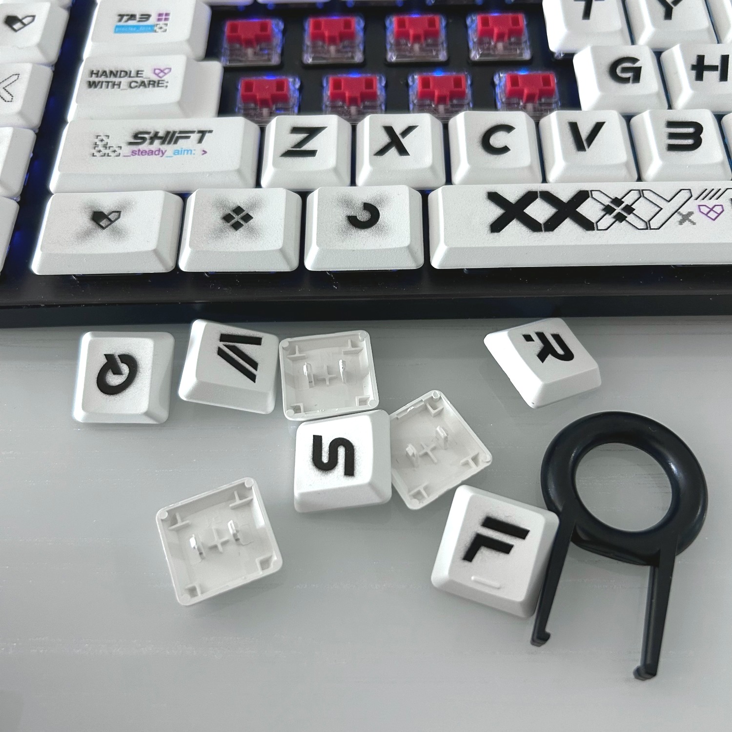DIY PBT keycaps suitable for L - Gaming Keyboard Tkl incelemesi ve fiyatı