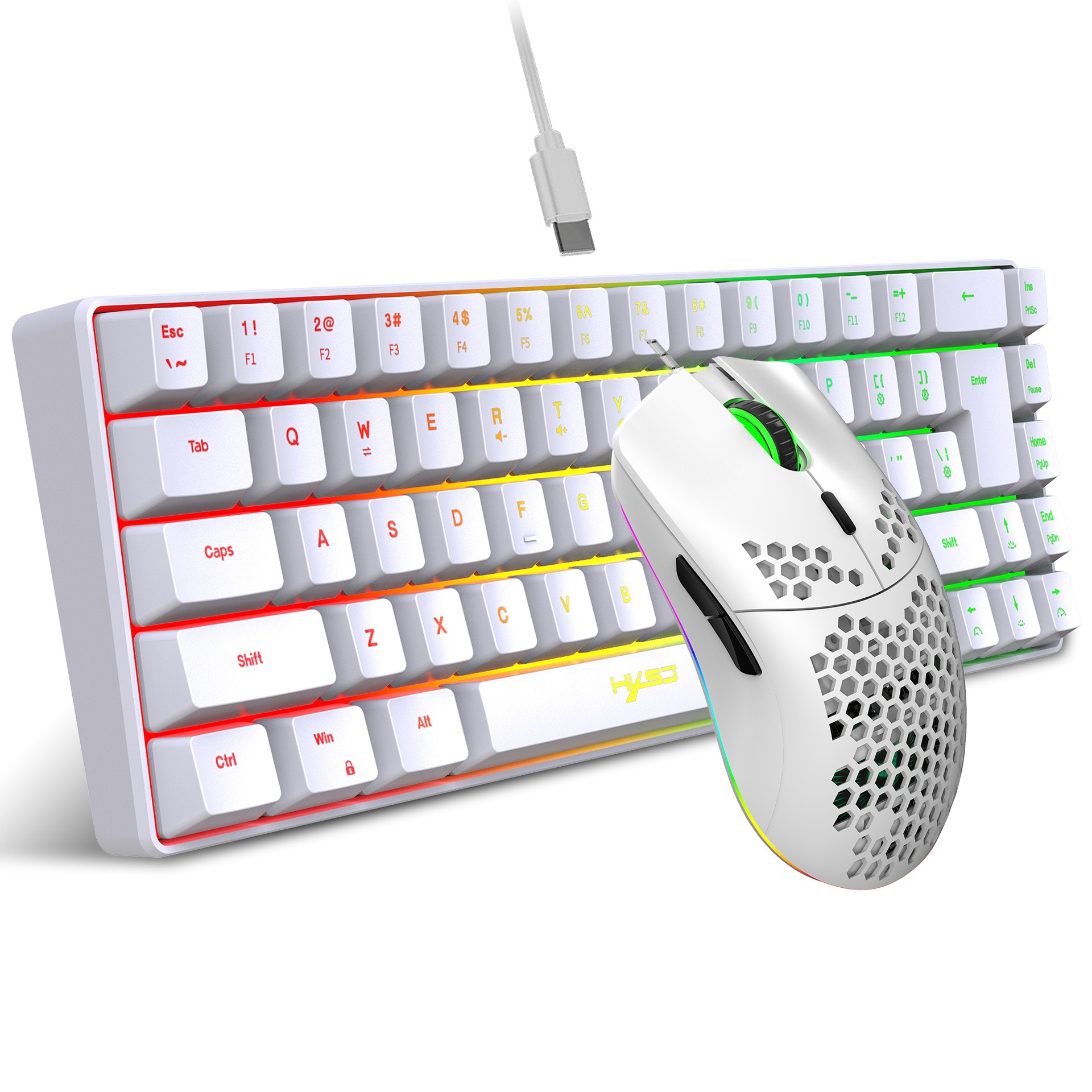 Keyboard and mouse 68key wired - Gaming Keyboard Mouse Set incelemesi ve fiyatı