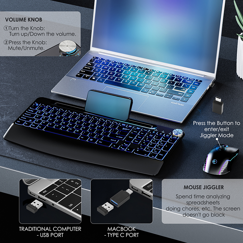 2.4G&Type-C Wireless Keyboard  - Gaming Keyboard Types incelemesi ve fiyatı