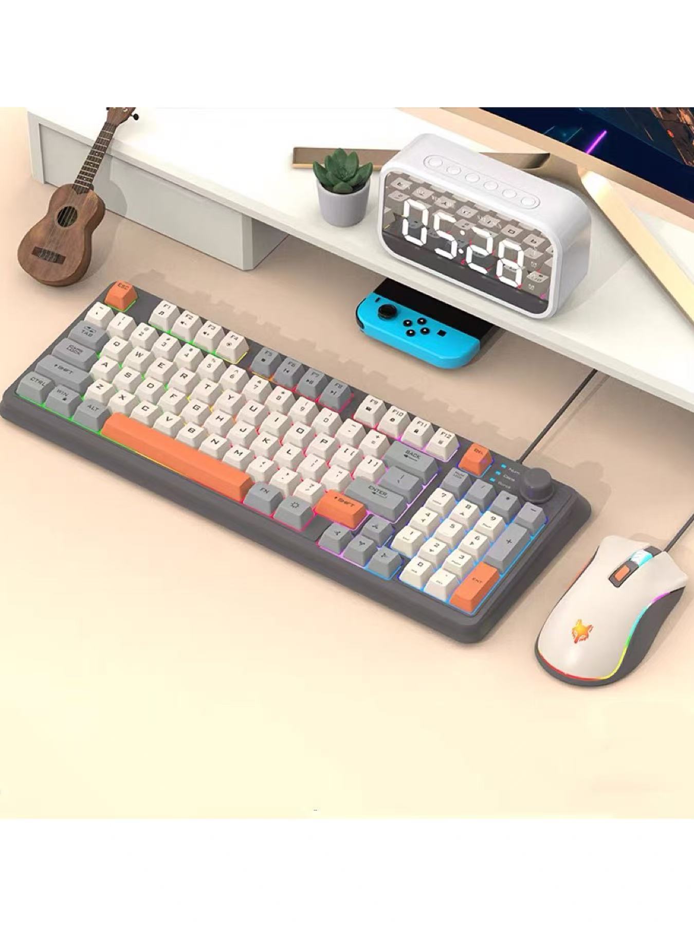 K820 USB Wired Gaming Keyboard - Gaming Keyboard Mouse Set incelemesi ve fiyatı