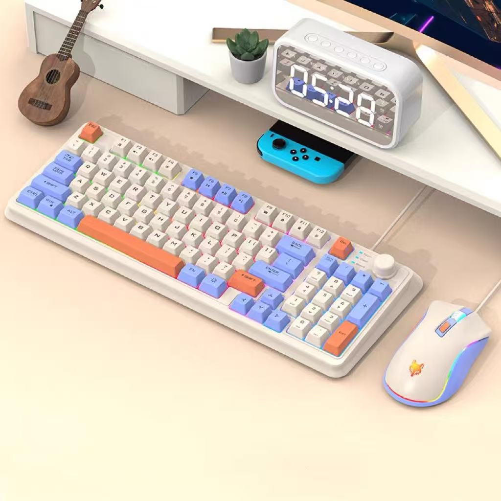 K820 USB Wired Gaming Keyboard - Gaming Keyboard Mouse Set incelemesi ve fiyatı