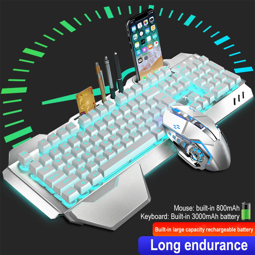 K680 Rechargeable 2.4G wireles - Gaming Keyboard Mouse Combo incelemesi ve fiyatı