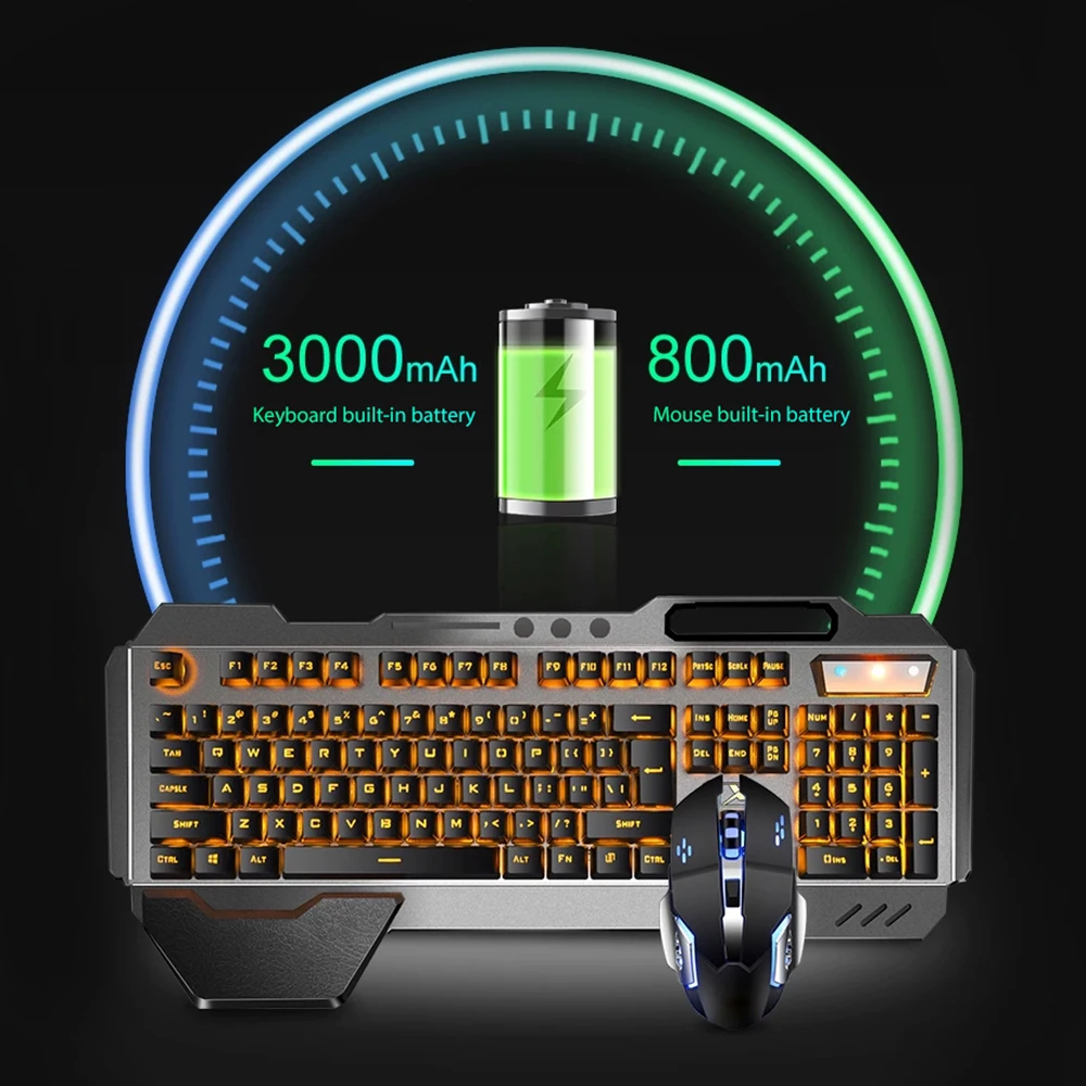 K680 Rechargeable 2.4G wireles - Gaming Keyboard Mouse Combo incelemesi ve fiyatı