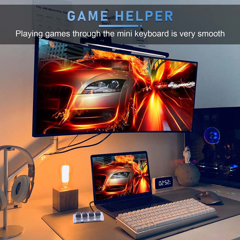 3 Key 1 Knob/4 Key One Handed  - Gaming Keyboard 1 Hand incelemesi ve fiyatı