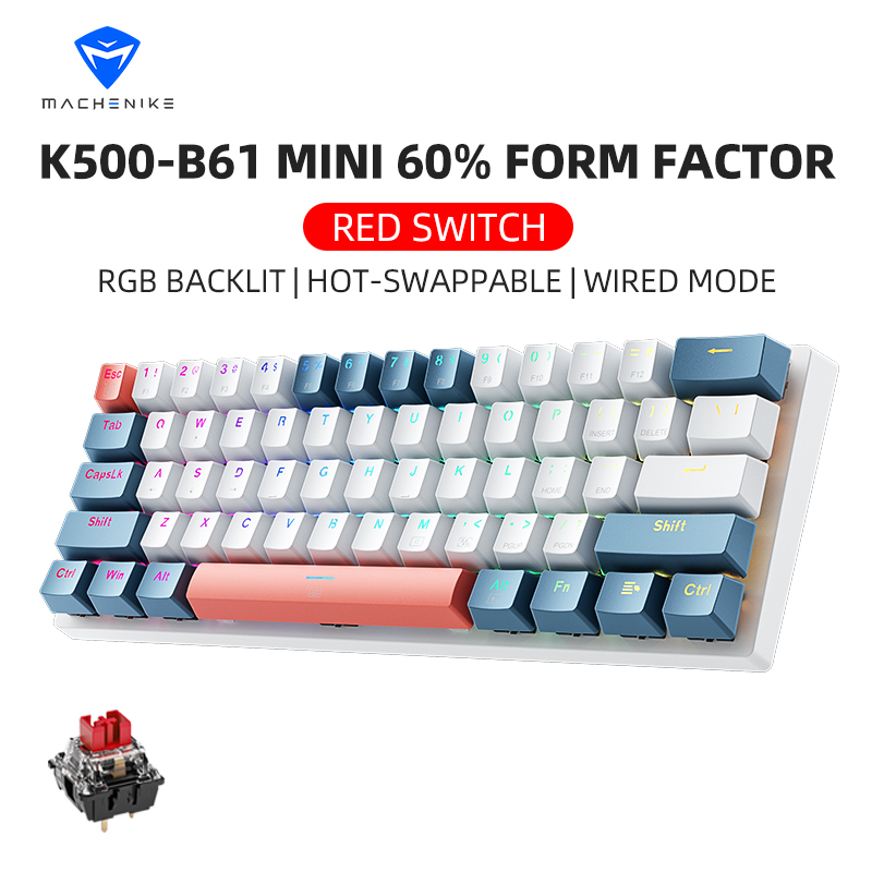 K500-B61 Machenike Mini Mechan - Gaming Keyboard Non Mechanical incelemesi ve fiyatı