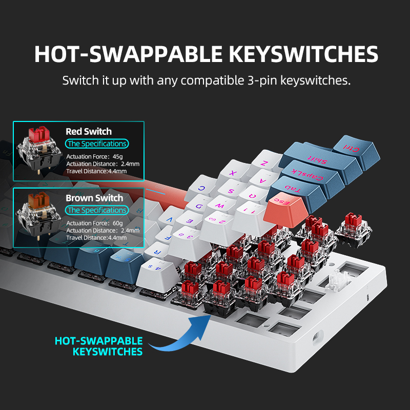 K500-B61 Machenike Mini Mechan - Gaming Keyboard Non Mechanical incelemesi ve fiyatı