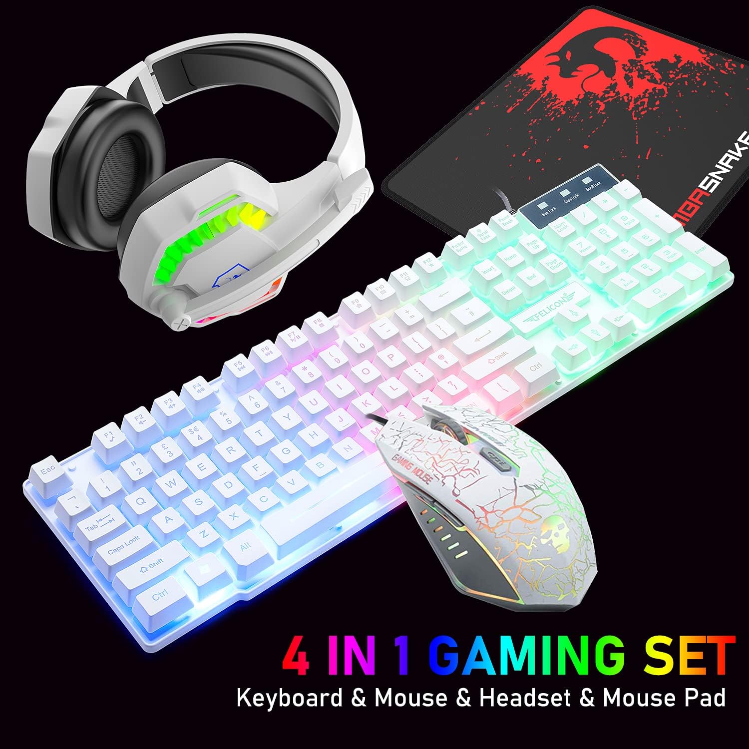 MAMBASNAKE T11 UK 100% Gaming  - Gaming Keyboard Mouse Set incelemesi ve fiyatı