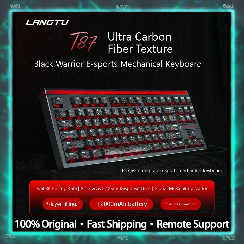 LANGTU T87 Wireless Gaming Key - Gaming Keyboard Tkl incelemesi ve fiyatı