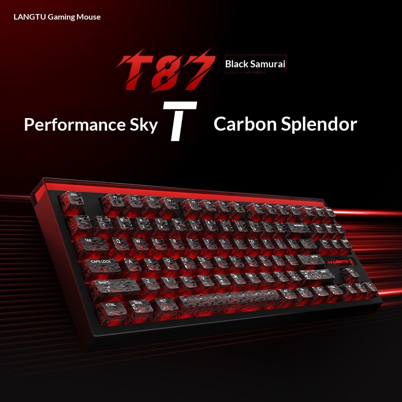 LANGTU T87 Wireless Gaming Key - Gaming Keyboard Tkl incelemesi ve fiyatı