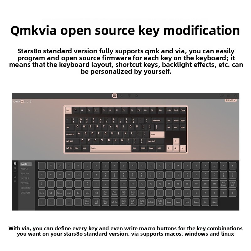 WEIKAV STARS80 TKL Mechanical  - Gaming Keyboard Tkl incelemesi ve fiyatı