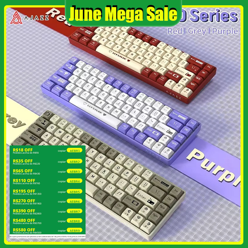 AJAZZ AK680 65% Wired Gaming M - Gaming Keyboard Hot Swappable incelemesi ve fiyatı