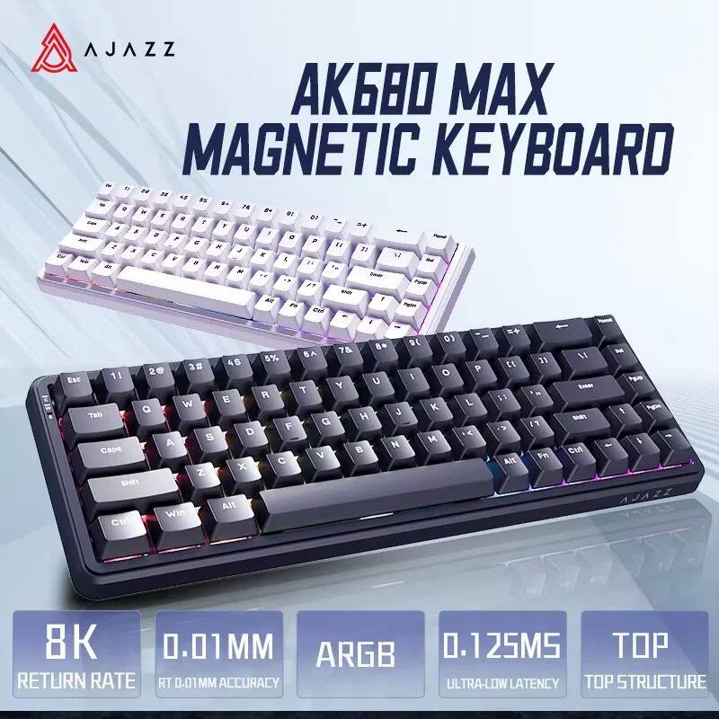 AJAZZ AK680 MAX/V2 Mechanical  - Gaming Keyboard Hall Effect incelemesi ve fiyatı