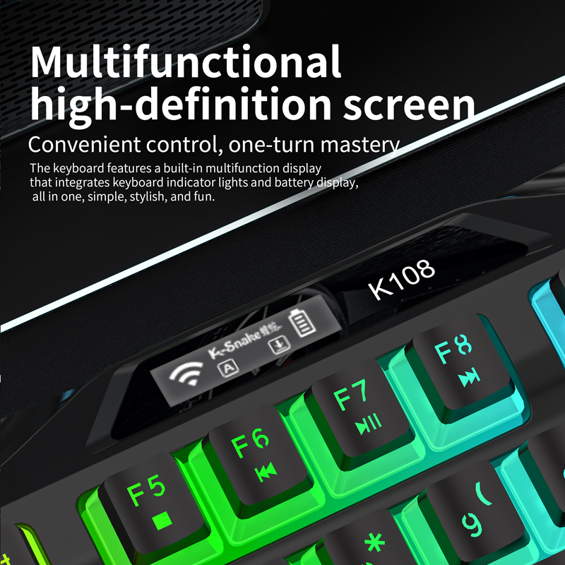 K-Snake 87 Keys Wireless Gamin - Gaming Keyboard Blue Switches incelemesi ve fiyatı