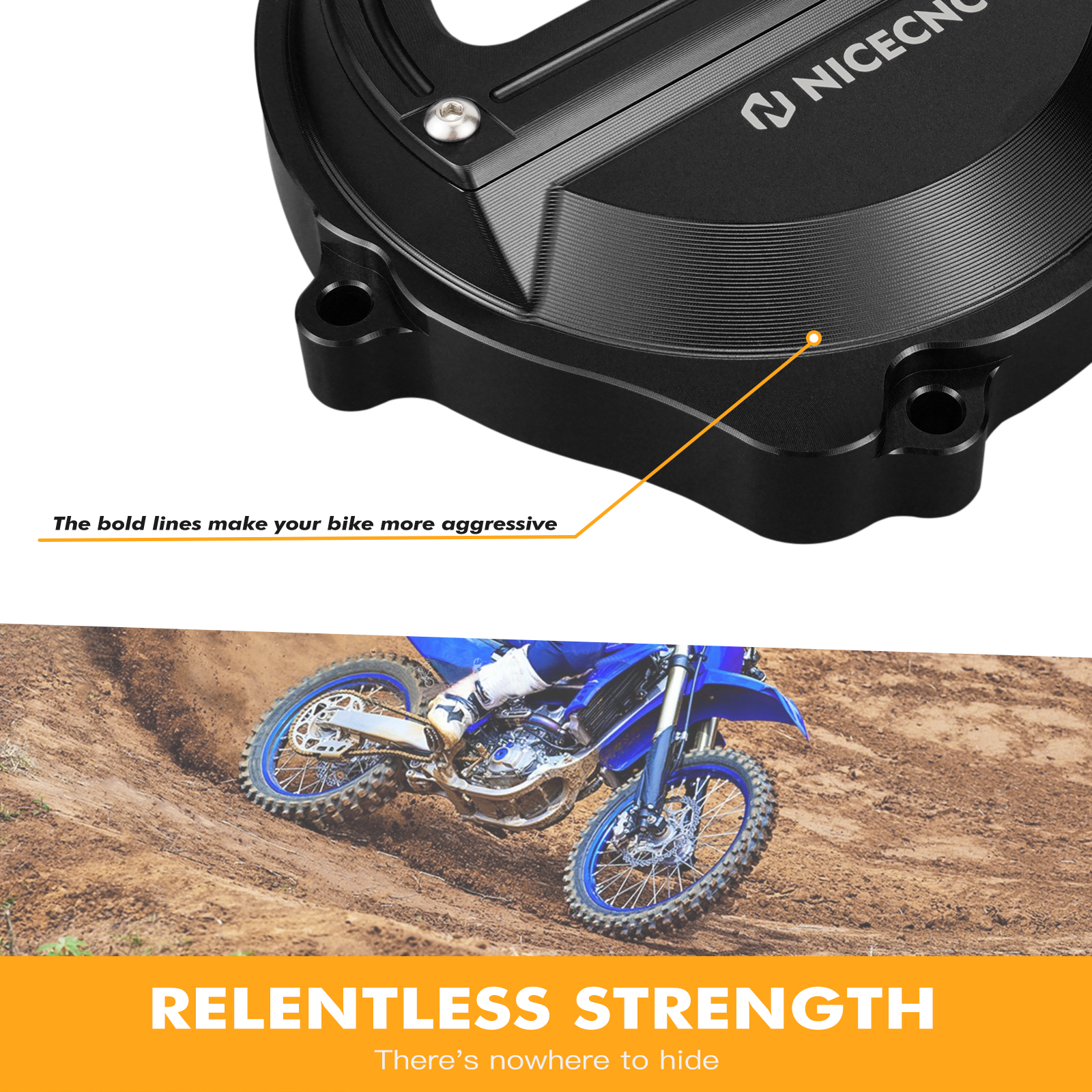 NICECNC For Yamaha YZ85 YZ 85  - Aluminum Case 65 incelemesi ve fiyatı