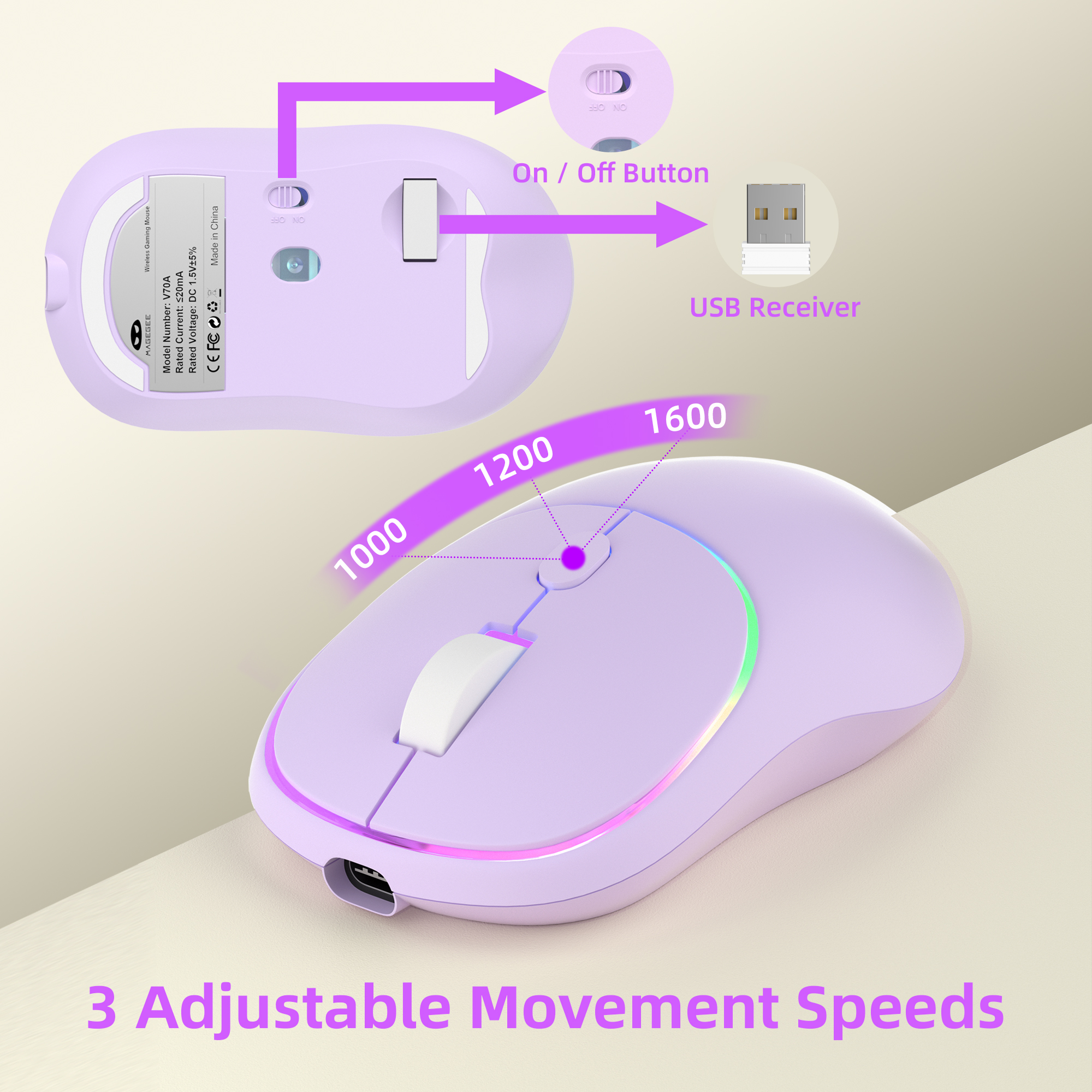 MageGee V550 Wireless Gaming K - Gaming Keyboard Mouse Combo incelemesi ve fiyatı