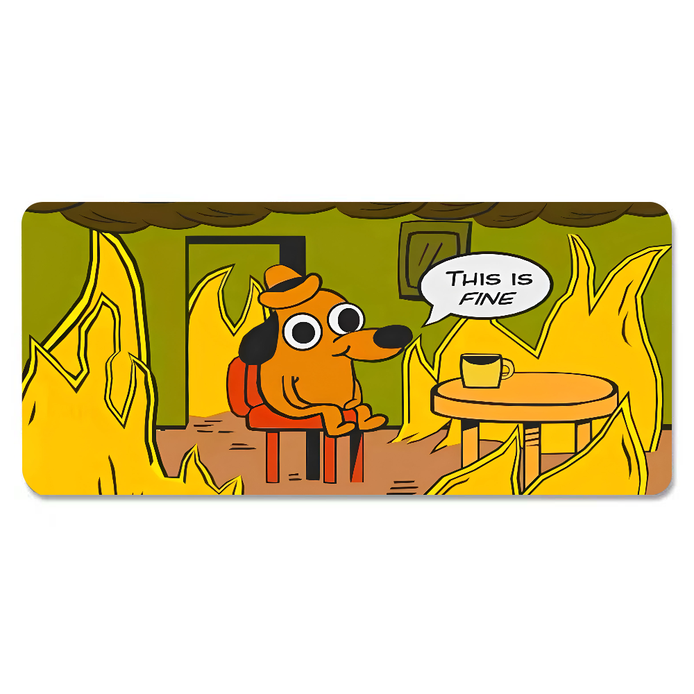 This Is Fine Dog Dachshund Mou - Gaming Keyboard Mouse incelemesi ve fiyatı