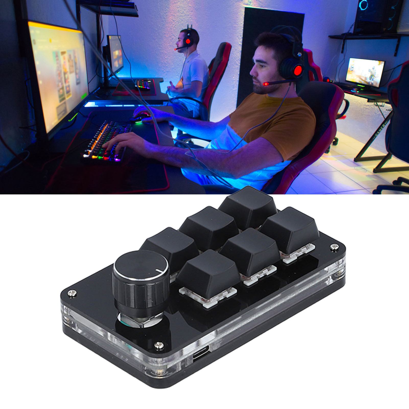 Mini Macro Mechanical Gaming K - Gaming Keyboard 1 Hand incelemesi ve fiyatı