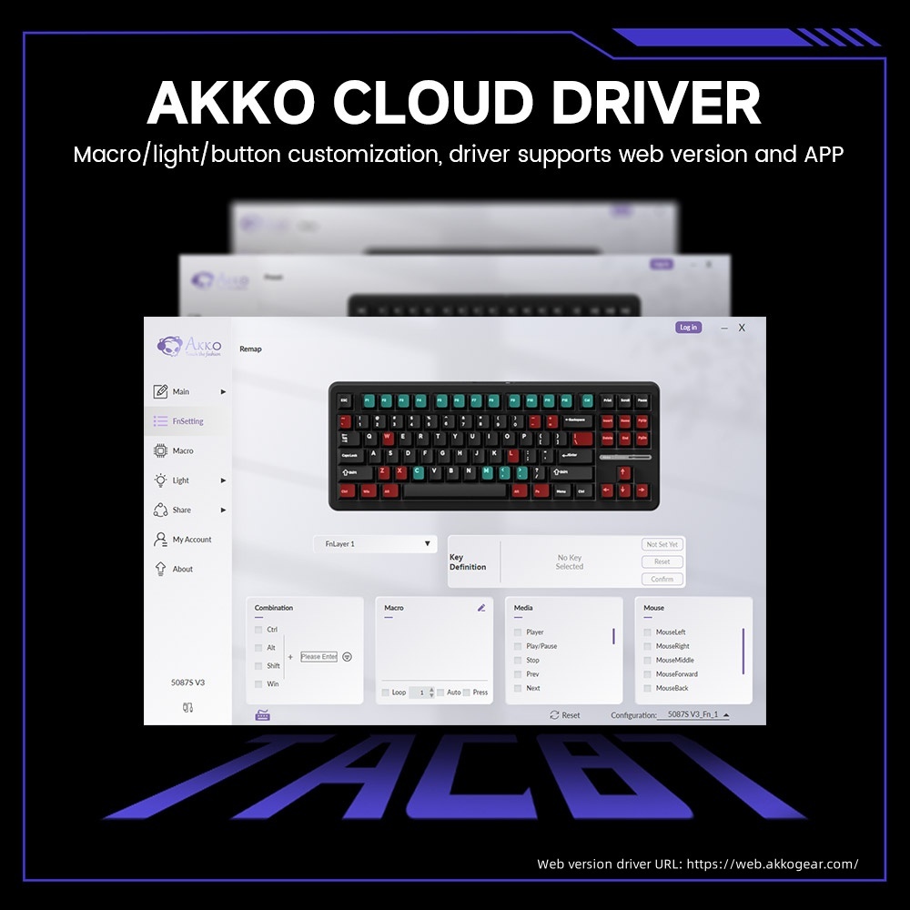Akko 5087 V3 Tri-mode Keyboard - Gaming Keyboard Tkl incelemesi ve fiyatı