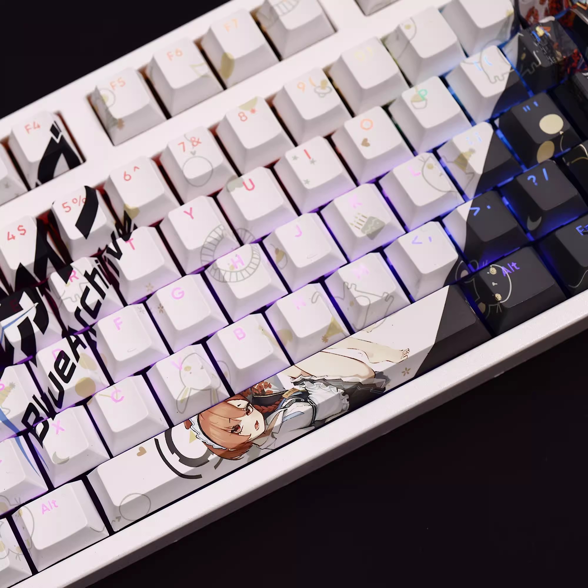 108 Keys/set Blue Archive Mika - Gaming Keyboard Blue incelemesi ve fiyatı