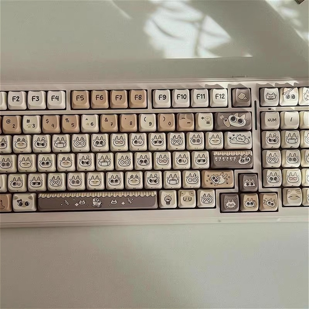 Cute Cat Keycap MAO Profile PB - Gaming Keyboard Tkl incelemesi ve fiyatı