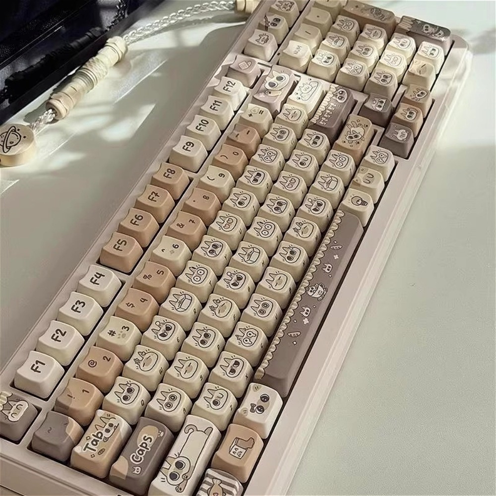 Cute Cat Keycap MAO Profile PB - Gaming Keyboard Tkl incelemesi ve fiyatı