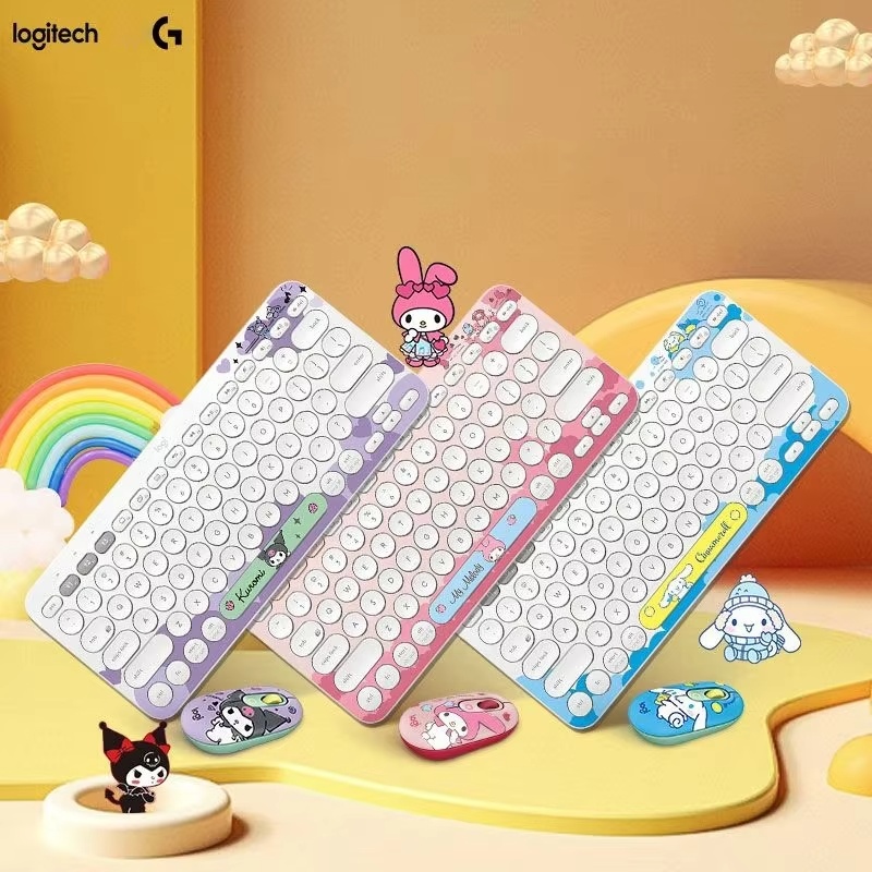 Logitech K380 Sanrio Cinnamoro - Gaming Keyboard Mouse Set incelemesi ve fiyatı