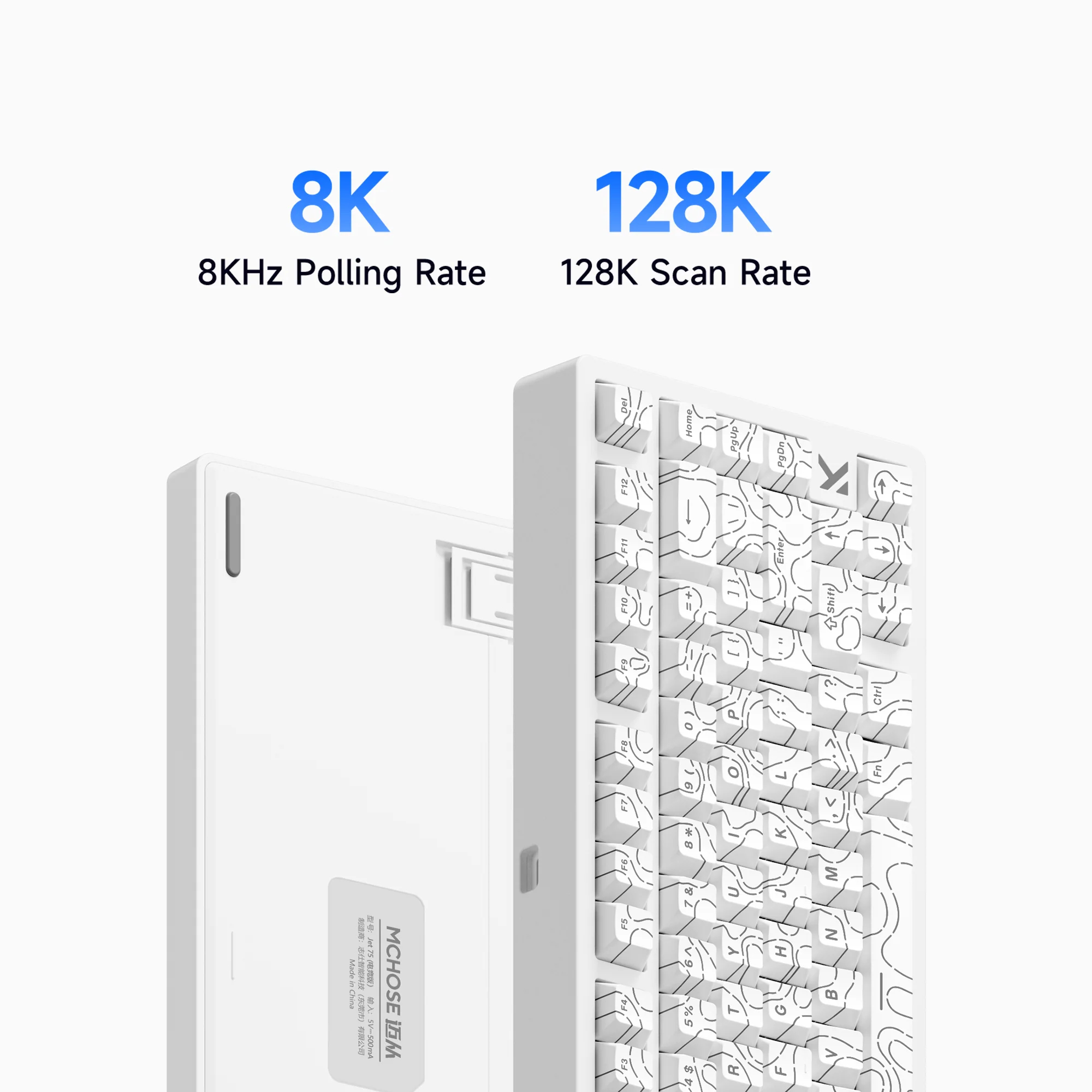 MCHOSE Jet 75 Magnetic Switch  - Gaming Keyboard Hot Swappable incelemesi ve fiyatı