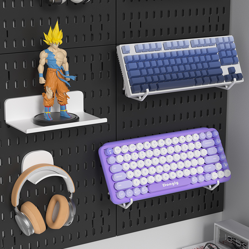 Adhesive Pegboard Shelf for Ga - Gaming Keyboard Mouse incelemesi ve fiyatı