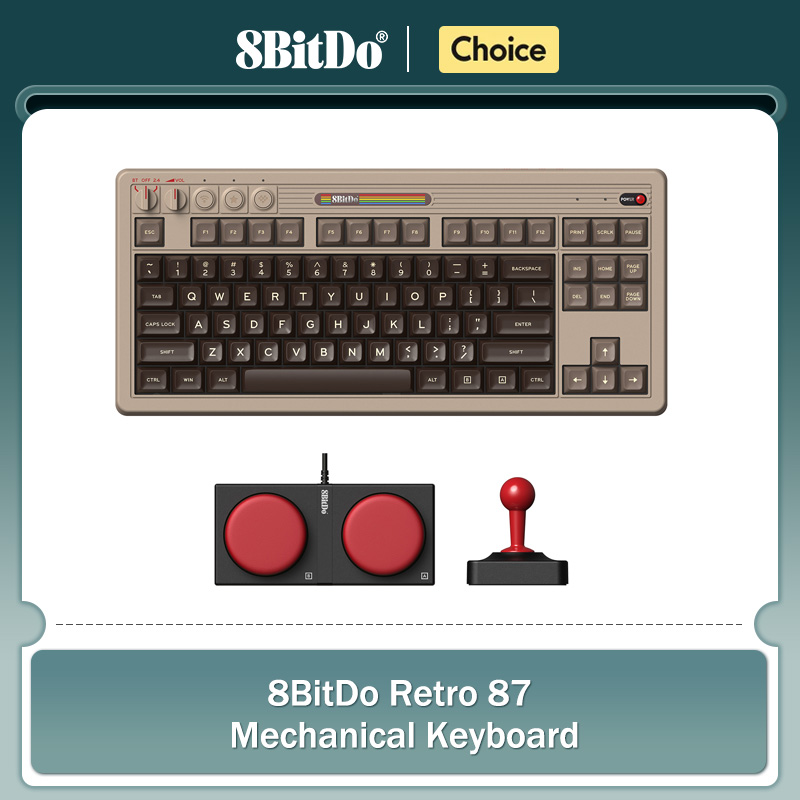 8BitDo Retro Mechanical Keyboa - Gaming Keyboard Hot Swappable incelemesi ve fiyatı