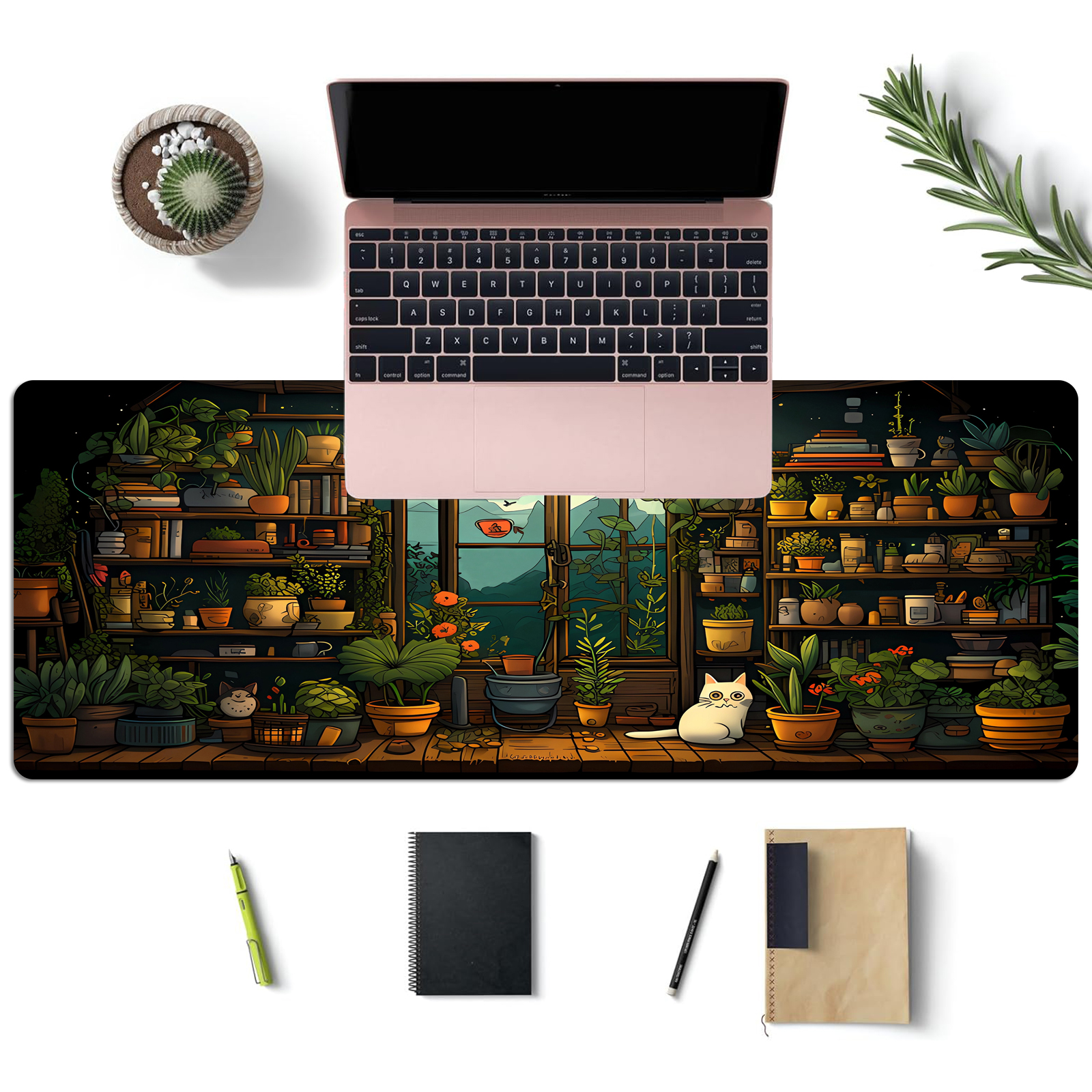 Cute Cat Mouse Pad Desk Pad Ka - Gaming Keyboard Mouse incelemesi ve fiyatı