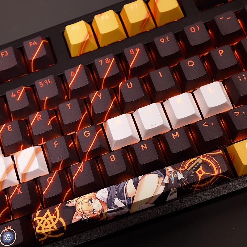 108 Keys/set Blue Archive Loch - Gaming Keyboard Blue incelemesi ve fiyatı