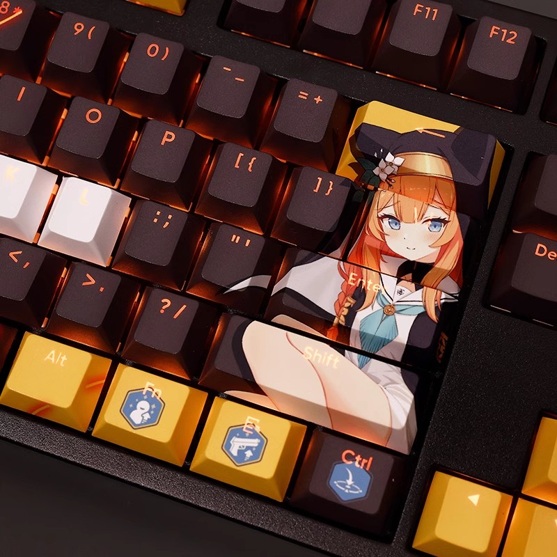 108 Keys/set Blue Archive Loch - Gaming Keyboard Blue incelemesi ve fiyatı