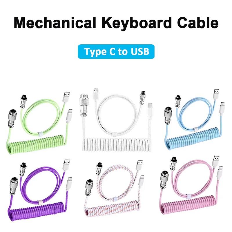 Mechanical Keyboard Coiled Cab - Gaming Keyboard Types incelemesi ve fiyatı