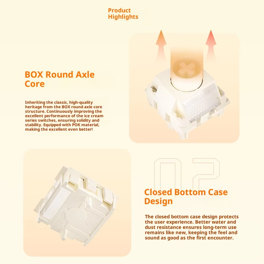 Kailh Ice Cream Magnetic Switc - Gaming Keyboard Types incelemesi ve fiyatı