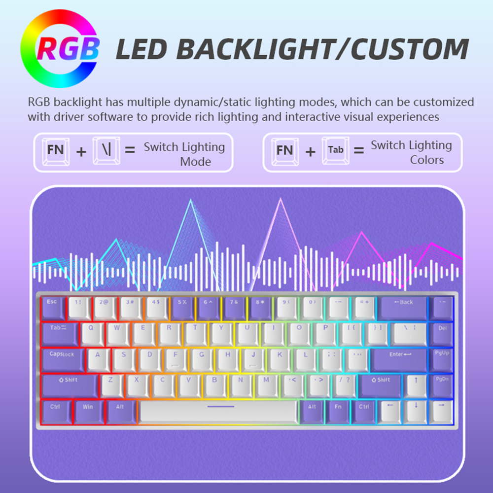 G68 Gaming Mechanical keyboard - Gaming Keyboard Blue Switches incelemesi ve fiyatı